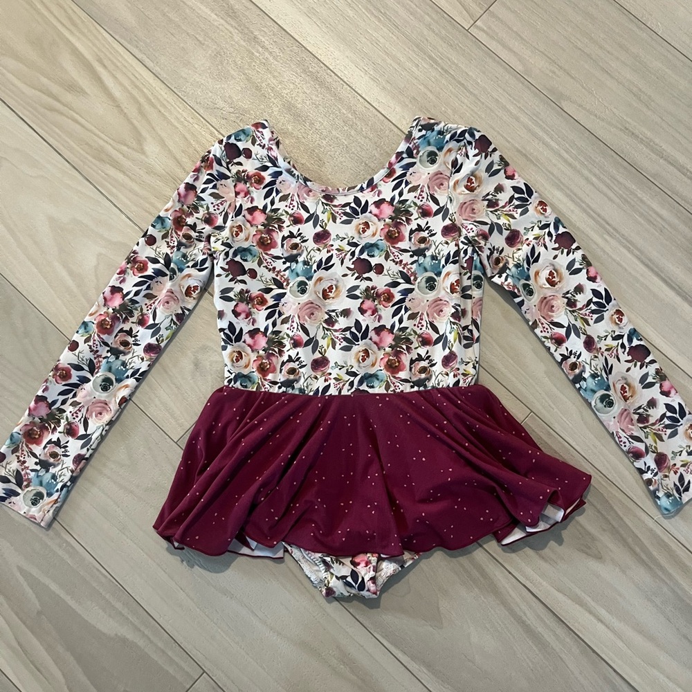 NWOT Cheeky Plum Farrah Leotard Size 10Y